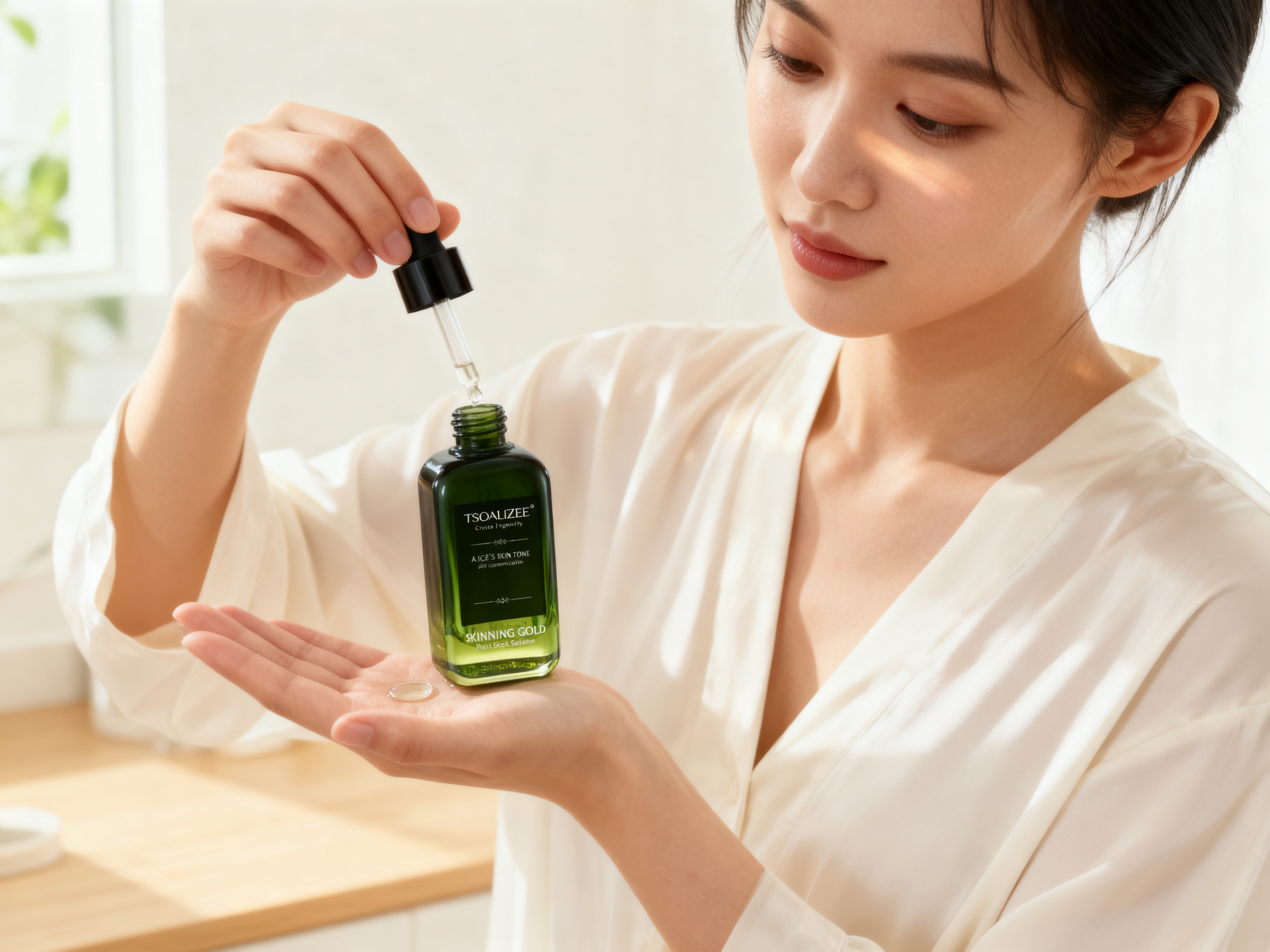 爱莉婕小黄瓜原生液：一滴黄瓜沁润，肌肤自在呼吸